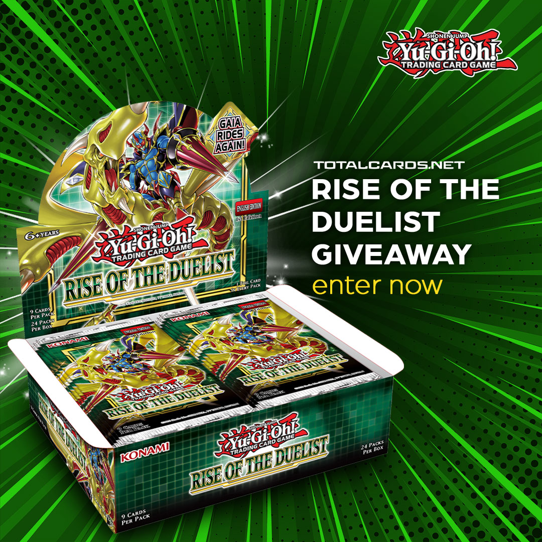 Giveaway Time Its time to duel with new cards from the upcoming YuGiOh Booster Box Rise of the Duelist! You could get your hands on a Rise of the Duelist Giveaway Time Its time to duel with new cards from the upcoming YuGiOh Booster Box Rise of the Duelist! You could get your hands on a Rise of the Duelist