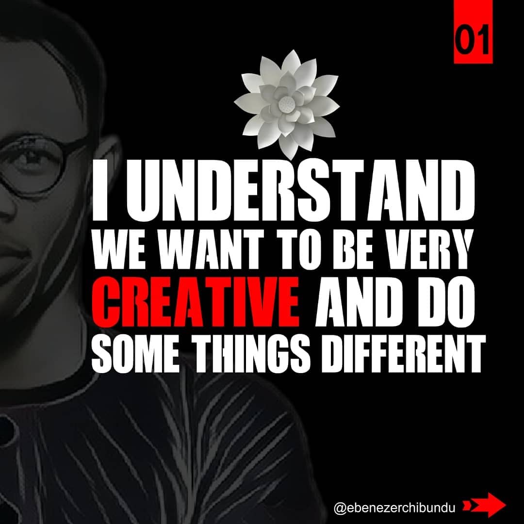 theCoachACE's tweet photo. Building your brand from the known to the unknown.
I understand you want to be very creative and do some things different
#digitalads #brandingtip #ebenezerchibunduconsulting #marketingideas #growyourbiz #graphicsdesignagency #contentcreation #instagramstrategy https://t.co/YuDD4isOUW