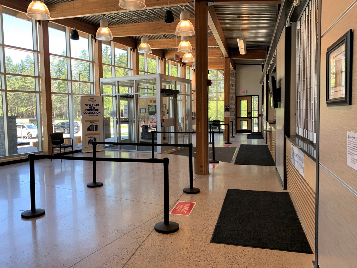 springwatertwp's tweet image. The Township Administration Centre has reopened to the public. Appointments are strongly recommended. Learn about the health and safety precautions put in place to protect members of the public and staff: springwater.ca/en/news/spring…