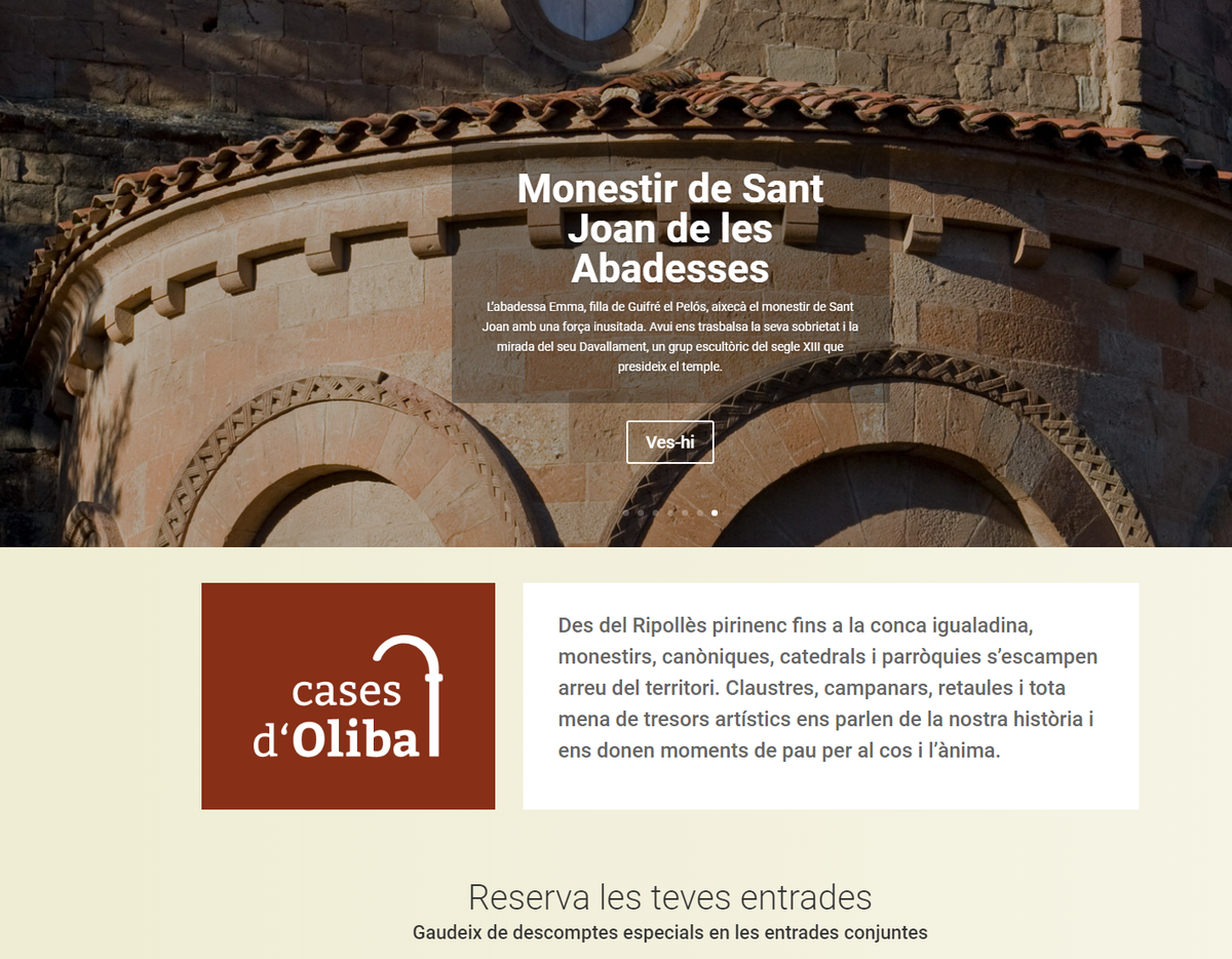 casesdoliba's tweet photo. Benvinguts a 𝗖𝗮𝘀𝗲𝘀 𝗱'𝗢𝗹𝗶𝗯𝗮. Una iniciativa del Bisbat de Vic per dinamitzar i visualitzar equipaments culturals de primer nivell del #Ripollès, #Osona, #Bages, #Moianès i l’#Anoia. Entrades conjuntes, agenda d’activitats... 
👉 Tot a https://t.co/9GNIJpkKTO https://t.co/0zCLhszpYf