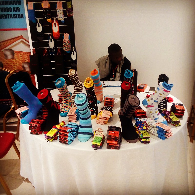 Shoe_Expo2016's tweet photo. Throwback Monday from ALLSOCKS - Pants and hosiry manufacturers  at MINSE2018  #Lagos #Kidd #Ronaldo #FunshoWilliams https://t.co/7xxs9SV6Dd