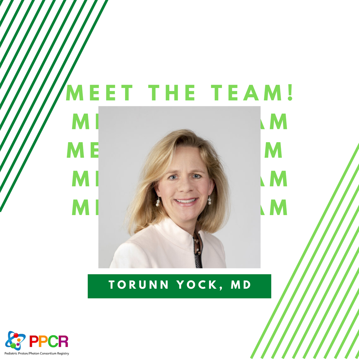 PPCRdata's tweet photo. Meet the team! Torunn Yock, MD, is the Director of Pediatric Radiation Oncology at Massachusetts General Hospital and a Professor at Harvard Medical School. She is also the Primary Investigator for the Pediatric Proton/Photon Consortium Registry (PPCR)! https://t.co/FBmxSTDwgr