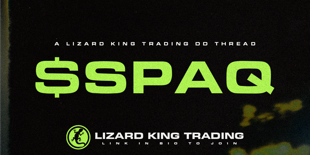 A LIZARD KING TRADING DD THREAD ON  $SPAQSpartan Energy Acquisition Corp -  $SPAQEntry - Mid - Low $13sPT - $20+52WH - $9.7552WL - $21.61