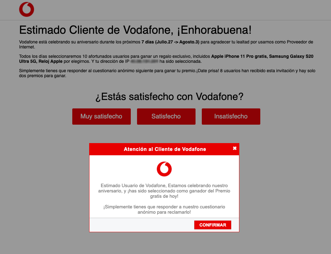 Vodafone España tweet media