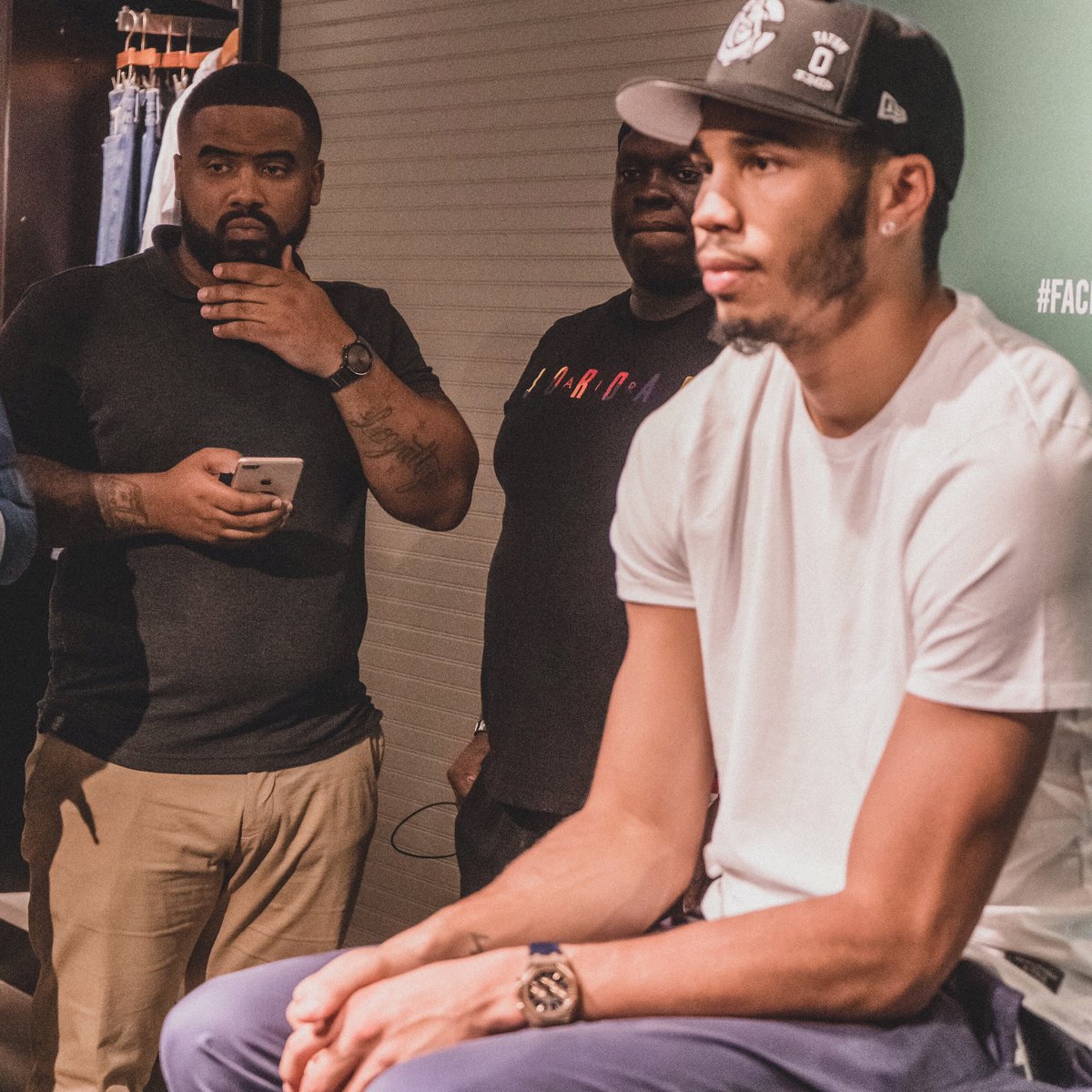 Stay Genuine &amp; Loyal look out for thy Brother
#jaysontatum #boston #abercrombie #abercrombieandfitch #abercrombiestyle #bostonlife #bostonceltics #stlouis #thelou #faceyourfierce #tatum #fragances #faneuilhall #faneuilhallmarketplace #visitboston #celtics #bostonceltics