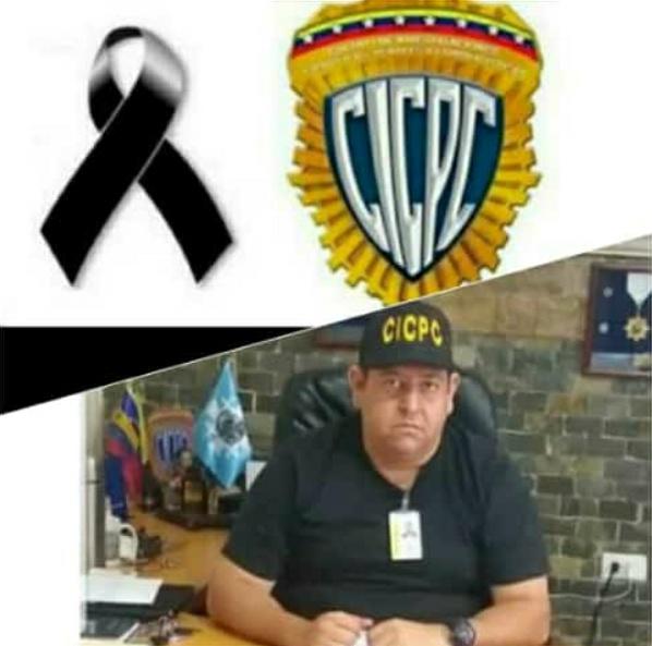 CICPC216's tweet photo. La gran familia del CICPC lamenta la pérdida física del Comisario Jefe Leonardo Gil, quien se desempeñaba como jefe de la Delegación Municipal Cabimas.
Fuerza a sus familiares y amigos.
Paz a sus restos 🕊

#CICPC @DouglasRicoVzla @JSalazarCICPC @MercyBracho1 https://t.co/GS8LAGW9NK