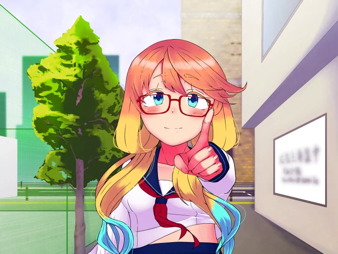 普段のキャラ画にはちょっときつすぎる(x_x)
ってかハマーン様だけはちょうどいいカラーリングに落ち着きましたね??
背景もまぁこれはこれで…?

#絵を彩度100にすると超派手 