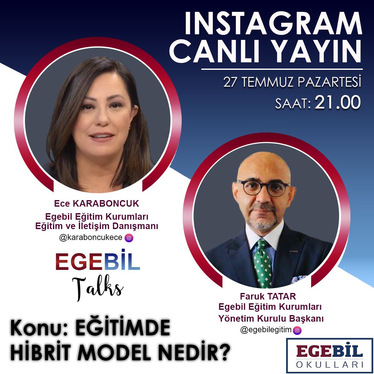 egebilkolejleri's tweet photo. “EĞİTİMDE HİBRİT MODEL NEDİR?”
#EgebilTalks #HibritEgitim #HibritModel #Hibrit #Instagram #CanlıYayın #EgebilEgitim #Egebil https://t.co/ne6e9vAeJi