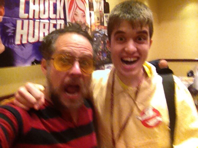 wyatt62602249's tweet photo. Found more hilarious photos of me with @Chuck_Huber at ichibancon 2016. #istandwithchuck #istandwithvic #justiceforvic #dragonball #dragonballz #MyHeroAcademia #yuyuhakusho https://t.co/JYQifMMR7a