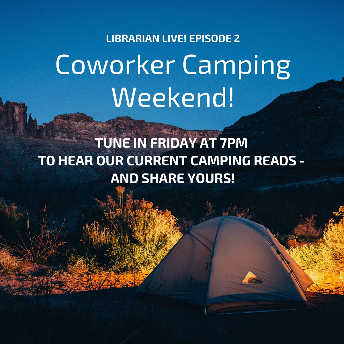 Tune into IGTV (@FeministLibrarian) on Friday for a campfire discussion with my coworkers. We’ll share our camping reading picks, chat about how we’ve been dealing with stress throughout the pandemic, and tell our favorite stories from when we first started working together.