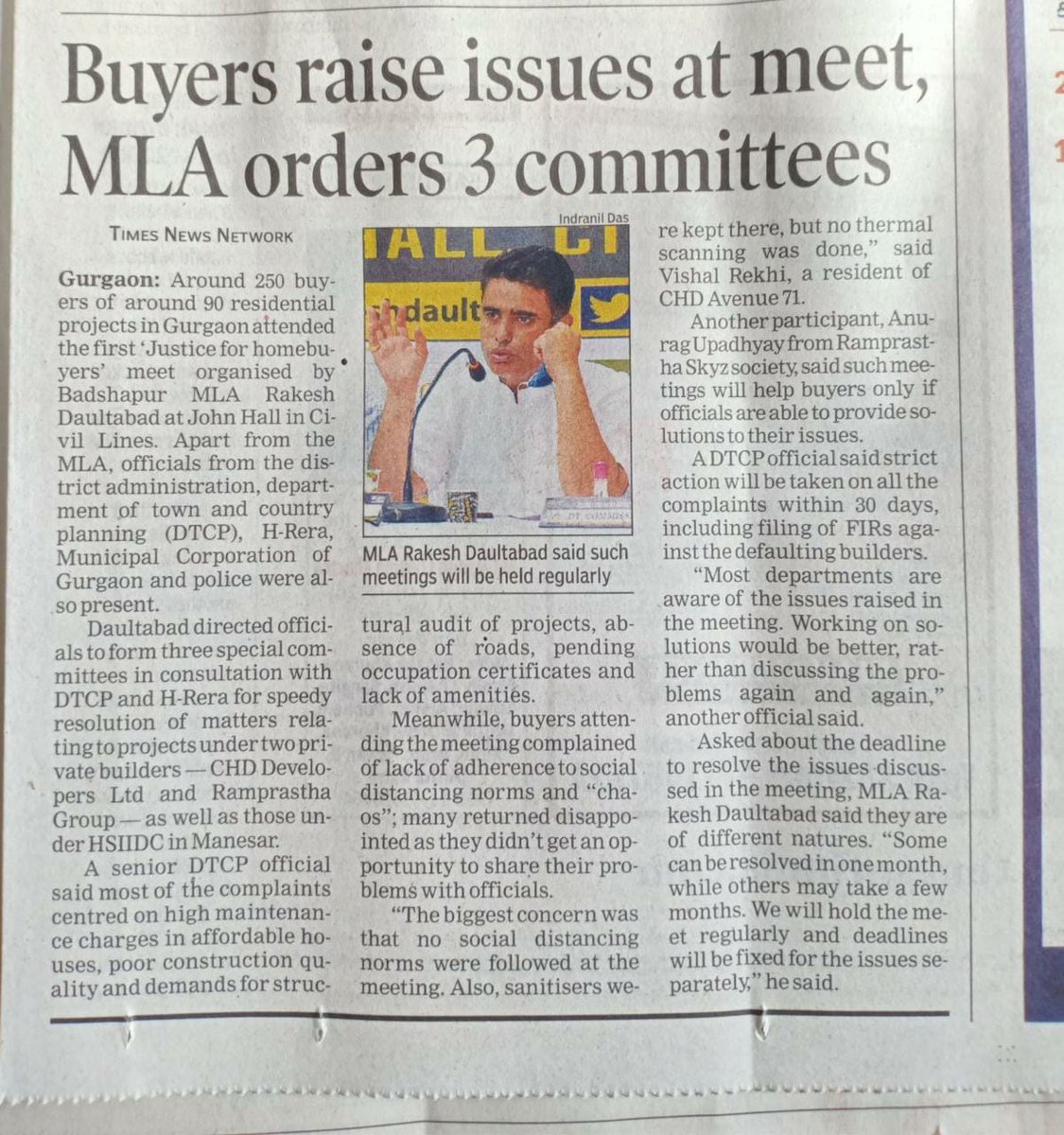 MLA Rakesh Daultabad tweet media