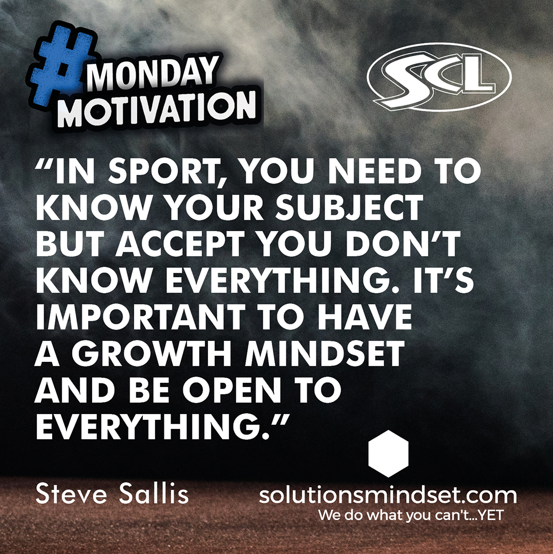 SCLeducation's tweet photo. #MondayMotivation | 🗣️ "It's important to have a growth mindset and be open to everything."
@soccerdoctor_uk's brilliant advice is one to take note of - always be prepared to learn and grow 📝
#WeAreSCL #StrongerTogether https://t.co/iyIywPfYjn