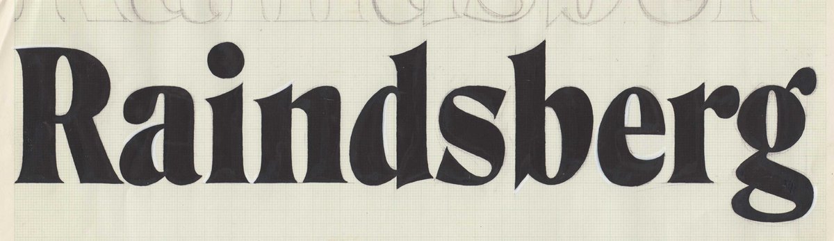 The original Basta headline type drawn by Georg Salden in 1972 was a fat, condensed type, similar to the nineteenth century Elzevir designs from the French Deberny &amp; Peignot foundry. The digital text version is now on LudwigType: ludwigtype.de/fonts/basta/ov…