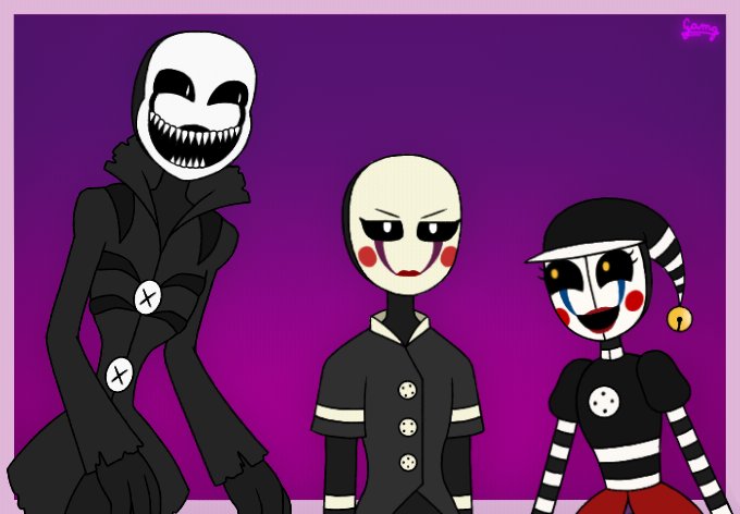 Gustavo11g2's tweet photo. Las expresiones no salieron como yo queria, pero igual me gusta el resultado
#FiveNightsAtFreddys #freddyfazbearpizzeriasimulator #fnaf #nightmarionne #securitypuppet #puppet #charlieemily #fnafnightmarionne #fnafsecuritypuppet #fnafpuppet #fnafcharlie #fnafmeme #meme #digitalart https://t.co/9GvkW8CtKk