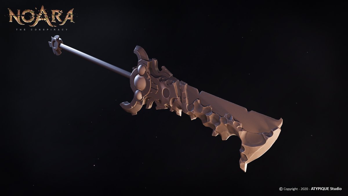 Hi ! I sculpted environment assets for the Noara game on Zbrush