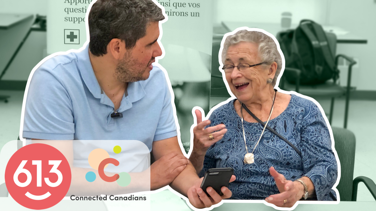 Thanks @apt613 for featuring Connected Canadians this weekend! Check out the whole article here: 
bit.ly/ccapt613 (note: pre-covid photo!)
#digitalliteracy #connectedcanadians 
@HelpAgeCA @OCH_LCO @prvhc_seniors  @OttCommFdn  @ottawacity @iGenOttawa