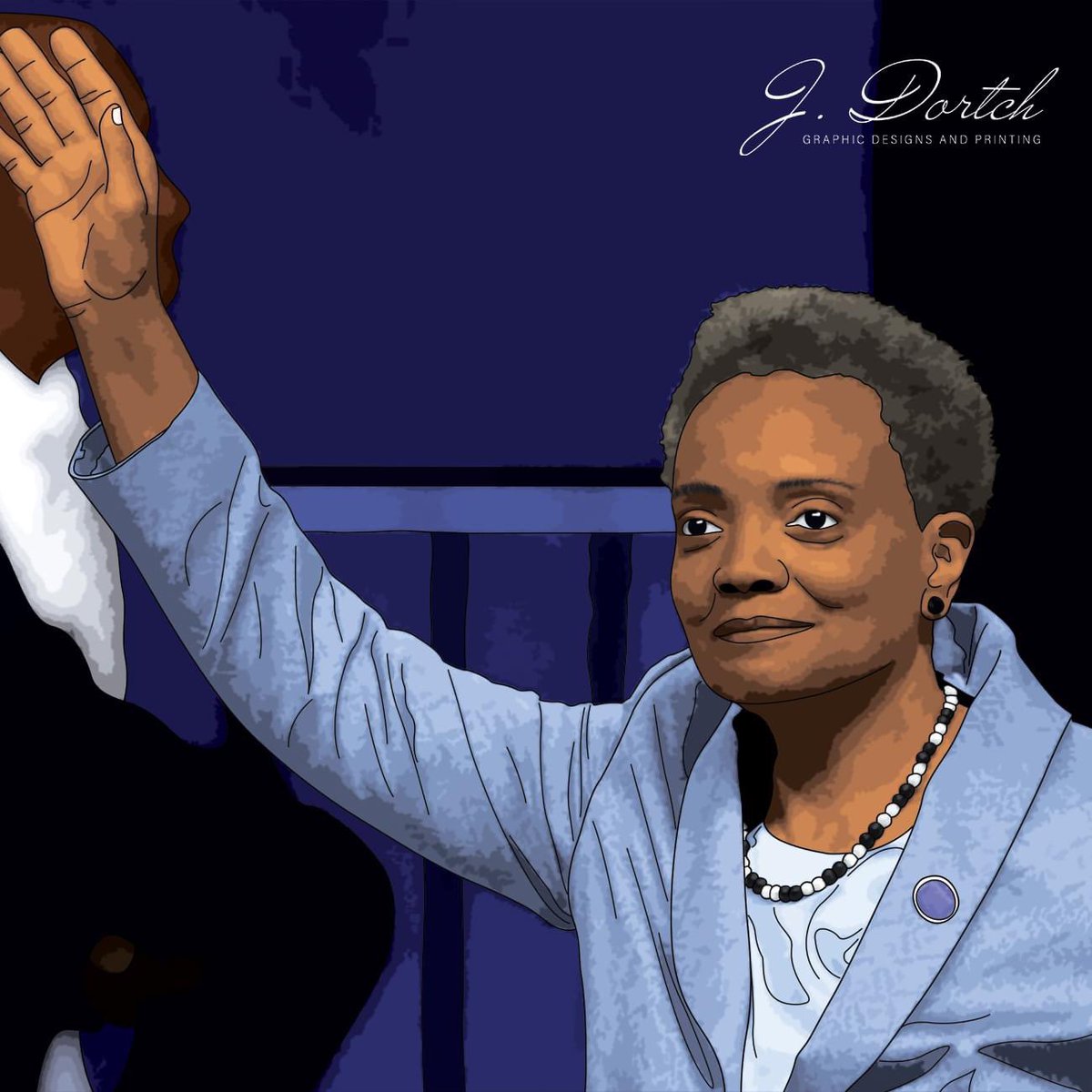 JustinDortch1's tweet photo. Happy Mayor Monday!

I have watched closely how @chicagosmayor has persevered in steering Chicago to phase 4. Through criticism, skeptics, unbelievers, disrespect, etc., she has risen to the occasion. Chicago isn’t perfect, but we are on our way to greatness. https://t.co/lIu436AYw8
