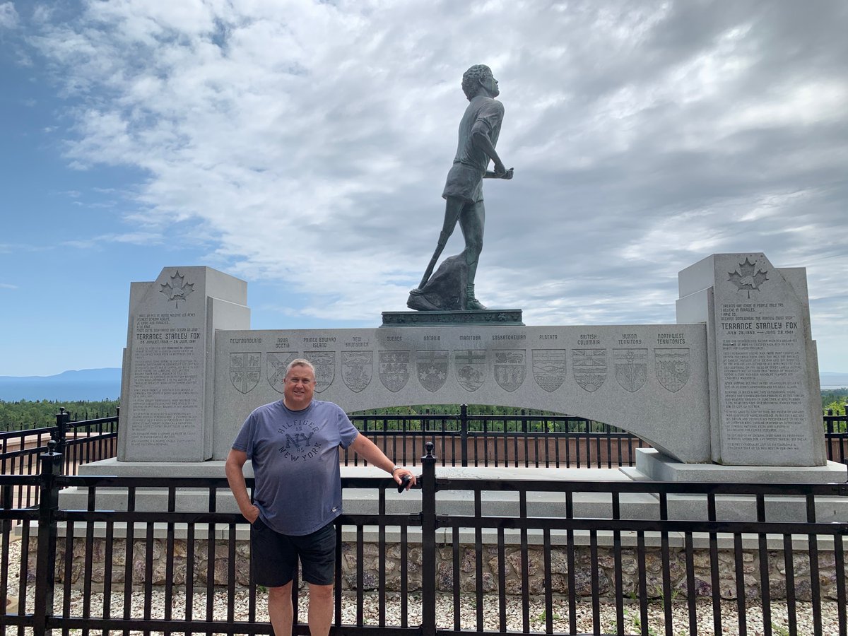 DougShipleyBSOM's tweet photo. On this day 40 years ago, Terry Fox came to #Barrie during his Marathon of Hope. Thank you @barrieTFR for honouring Terry's legacy.
You can register for Barrie's virtual Terry Fox Run, happening on Sept. 20th: https://t.co/kLCdUHO3Ap
#TerryFox #TerrysTeam @TerryFoxCanada #BSOM https://t.co/z1txPJLyl3