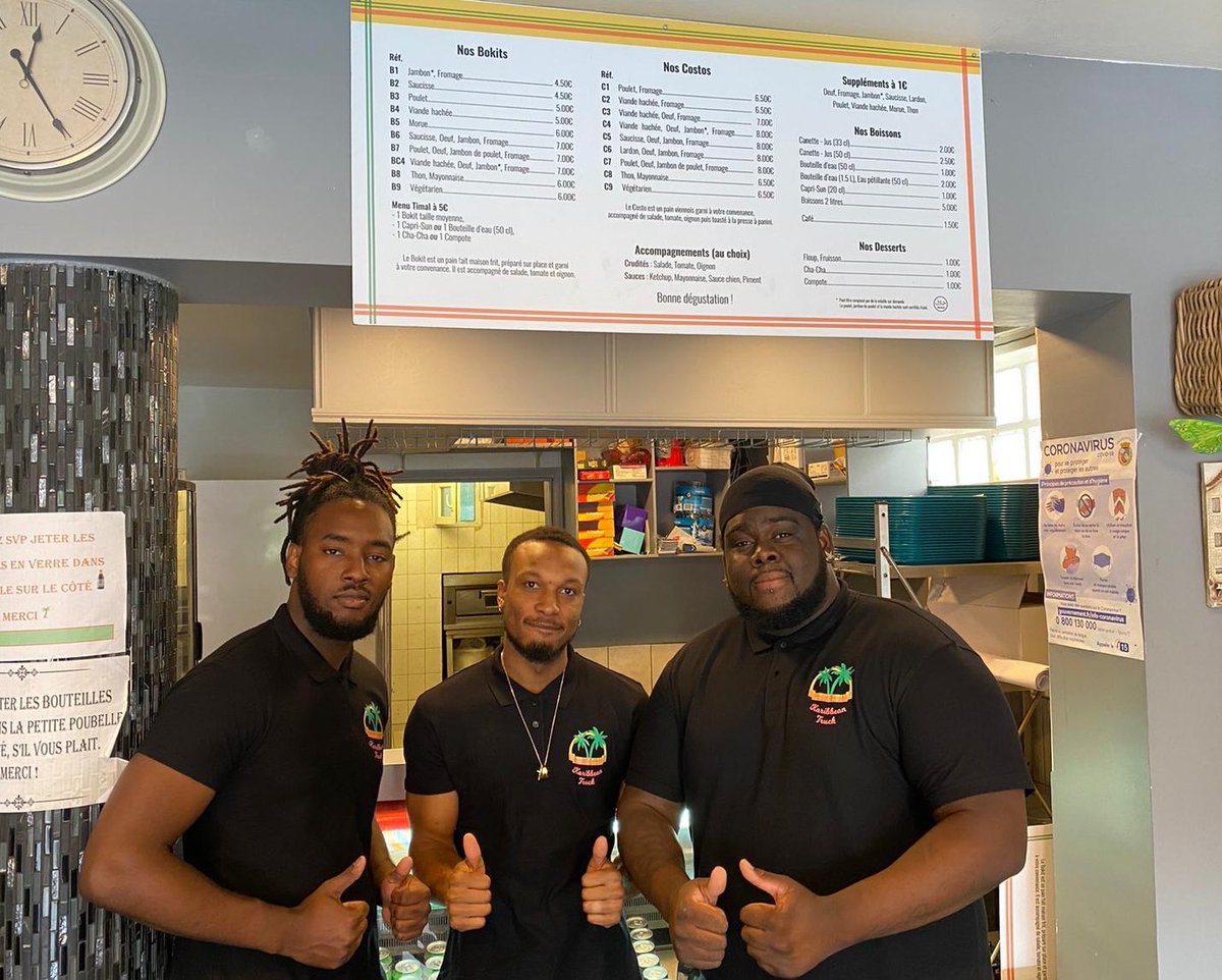 1mycustom's tweet photo. #ThisIsMyCustom : Merci à l’équipe du Karibbean Truck pour la confiance. 🤝👨‍🍳

Restaurant à spécialité antillaise, localisé à Franconville.
Mettez-nous de côté notre bokit. 🥙😋 https://t.co/WqWFf6oxza
