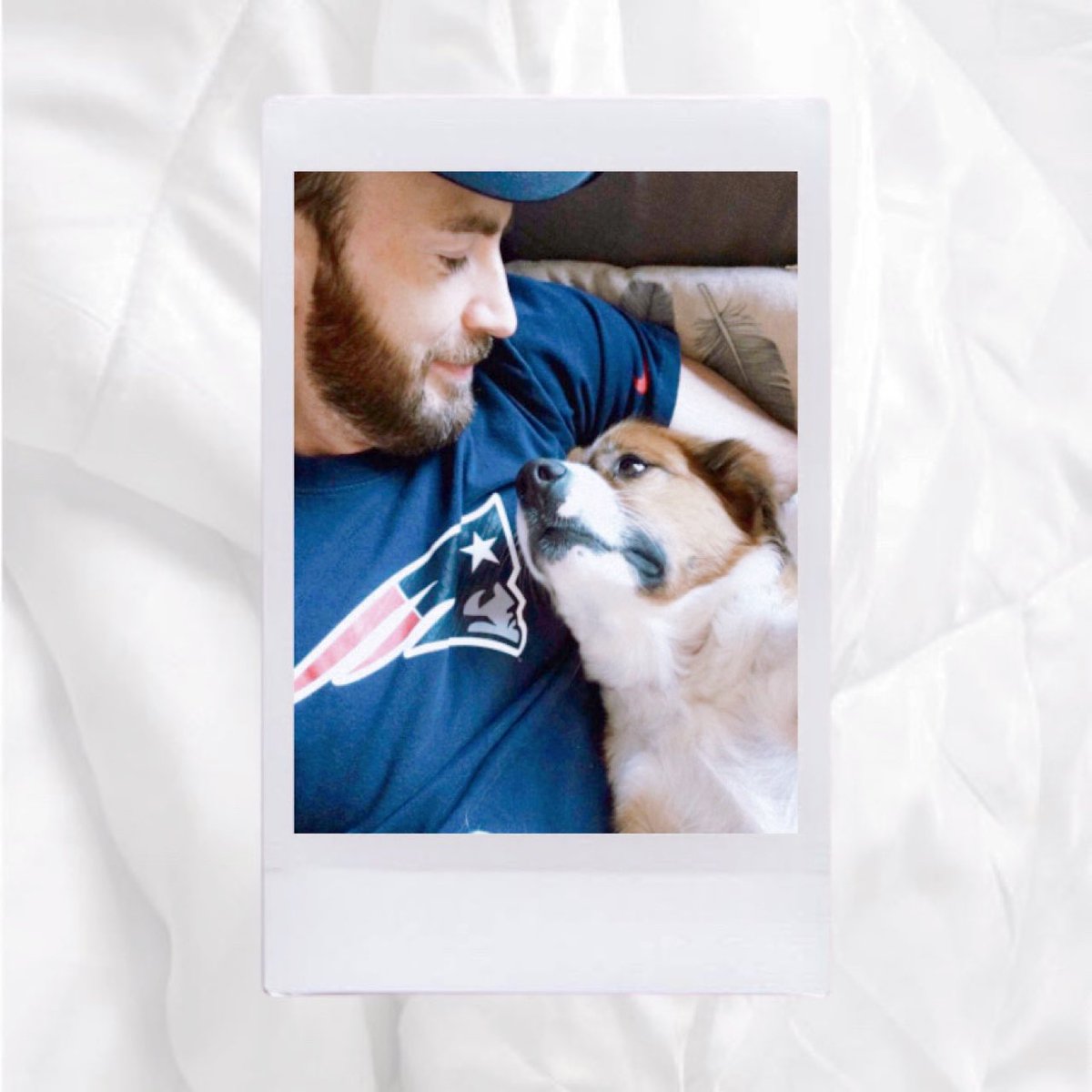 your polaroids if chris evans was your boyfriend — 𝒂 𝒕𝒉𝒓𝒆𝒂𝒅 