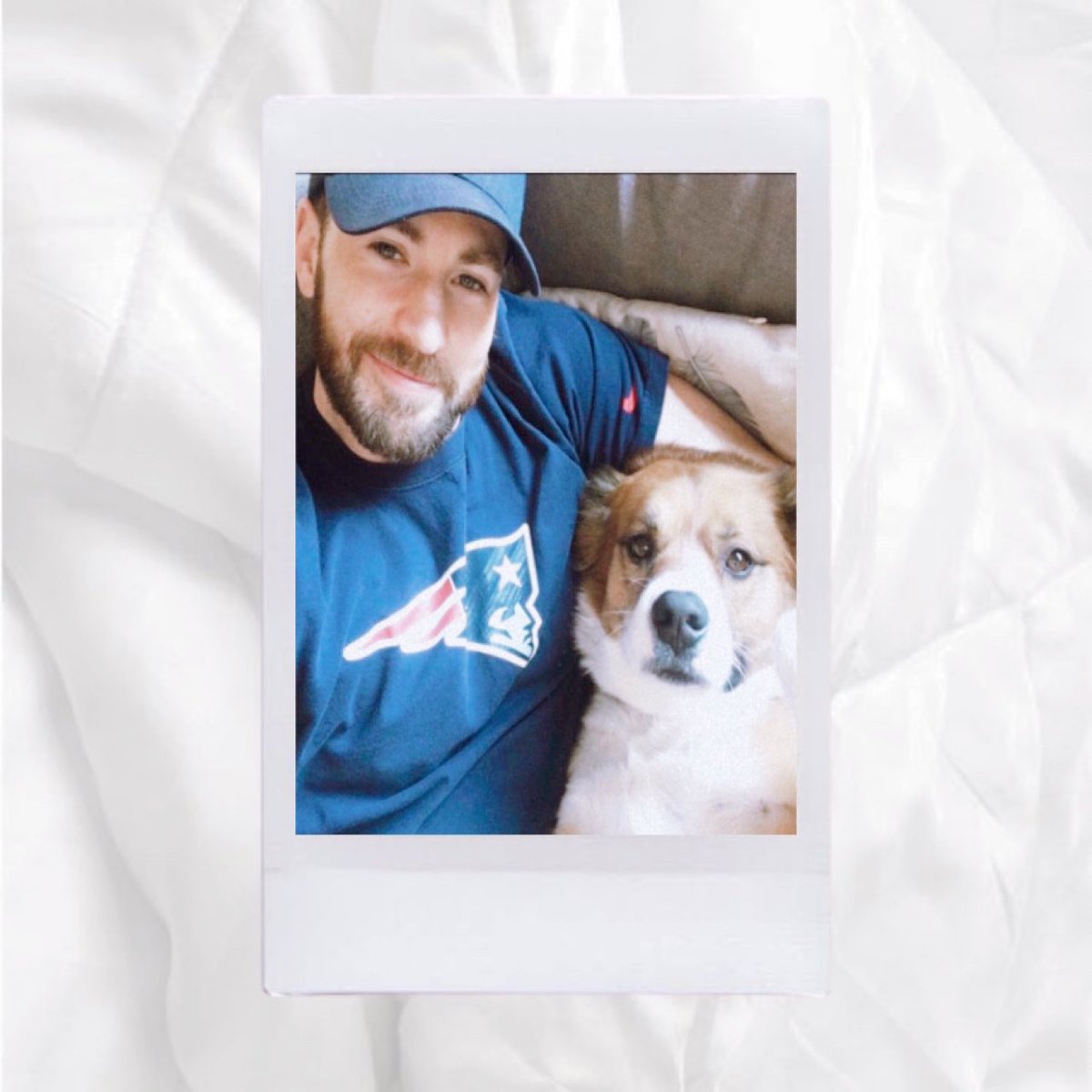 your polaroids if chris evans was your boyfriend — 𝒂 𝒕𝒉𝒓𝒆𝒂𝒅 