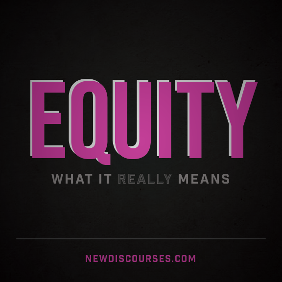Let's break down "equity," Insta style, 1/4.