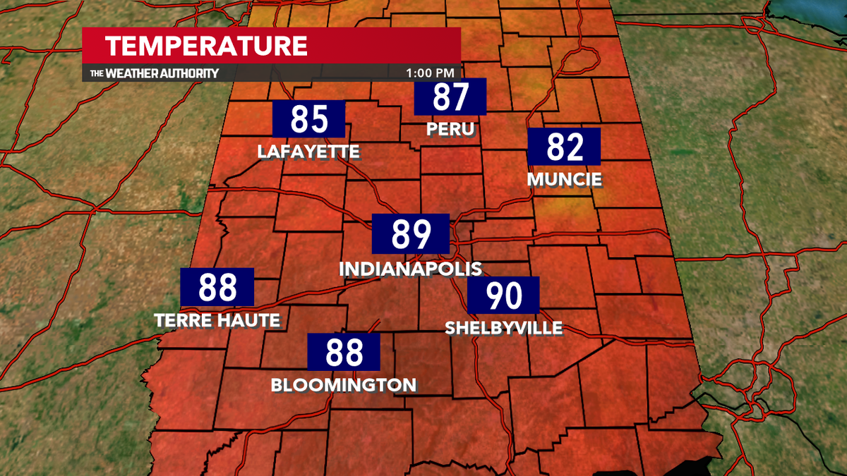 AHardwickWx's tweet photo. A dew point near 80° in Kokomo... YUCK! It's oppressive outside to say the least. The perfect atmosphere for storms to thrive with the passing cold front. Will definitely welcome the drop in dew points by Tuesday afternoon... #INwx @FOX59 @theWXauthority #ReadyforRelief https://t.co/U2dYMDhpYP