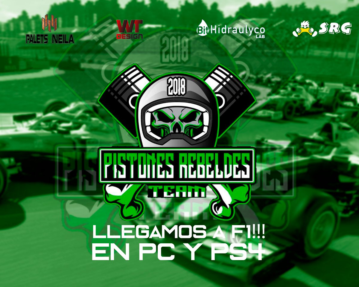 TeamPistones's tweet image. ❗ ATENCIÓN ❗
Hoy damos un pequeño salto en nuestra historia formando un equipo de F1, tanto para PS4 como para PC.
Con ello ampliamos la familia en la que será una nueva andadura del equipo! 

@wearteamdesign
@BitHidraulyco 
@SIMRACINGALICIA 

#SomosPistones