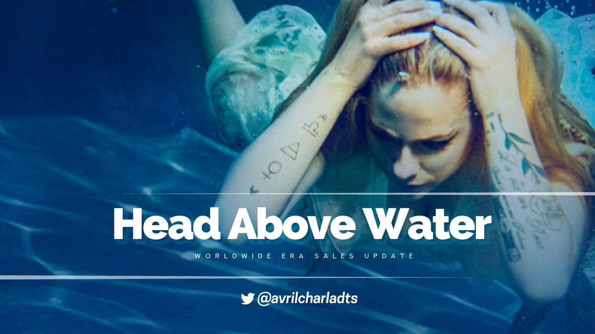 AvrilChartData's tweet photo. "Head Above Water" Worldwide Era Sales - THREAD: https://t.co/dlkgvabg4d
