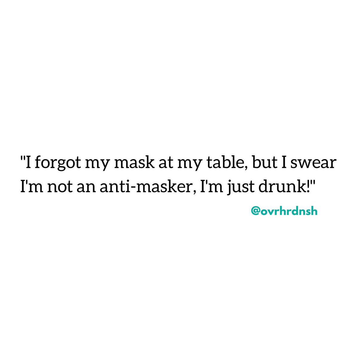 ovrhrdnsh's tweet photo. 😷🤭 https://t.co/zaBZYae53h