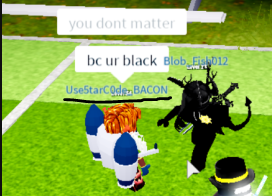 Myusernamesthis On Twitter Watch Out For Ppl Trying To Impersonate Me Theres A Screenshot Going Around Of A Guy Named Use5tarc0de Bacon Being Racist And That Account Is Not Me Https T Co Aaengoxpqa - usestarcode_bacon roblox profile