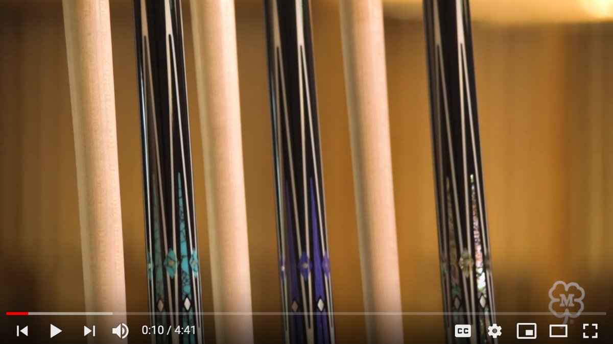 PoolandBilliard's tweet photo. Get a look at the gorgeous offerings from McDermott Cue Co: https://t.co/PsjAOrOVtJ #BCAExpo #BCAVirtuALL #homeleisure #pool #billiards https://t.co/MmfdLSdM8S