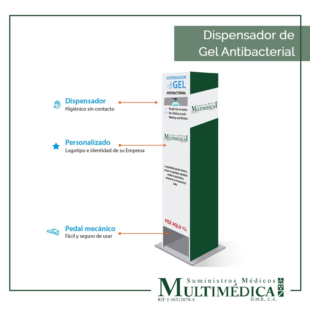 MultimedicaC's tweet photo. 𝐃𝐢𝐬𝐩𝐞𝐧𝐬𝐚𝐝𝐨𝐫 𝐝𝐞 𝐆𝐞𝐥, 𝐜𝐨𝐧 𝐩𝐞𝐝𝐚𝐥
Somos Fabricantes de dispensadores de alcohol y gel antibacterial, con pedal para accionar con el Pie. Síguenos en IG @multimedica_com para más información #dispensador #gel #COVIDー19 https://t.co/mdf6vv9cE9