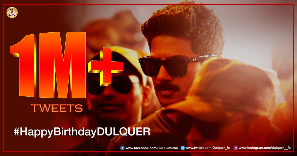 Dulquer_FC's tweet photo. Joined The Elite Club 😎🙌

1M Tweets With In 4 Hours &amp; 32 Minutes 🔥🔥

#HappyBirthdayDULQUER  #Kurup https://t.co/vIQPIY1x76