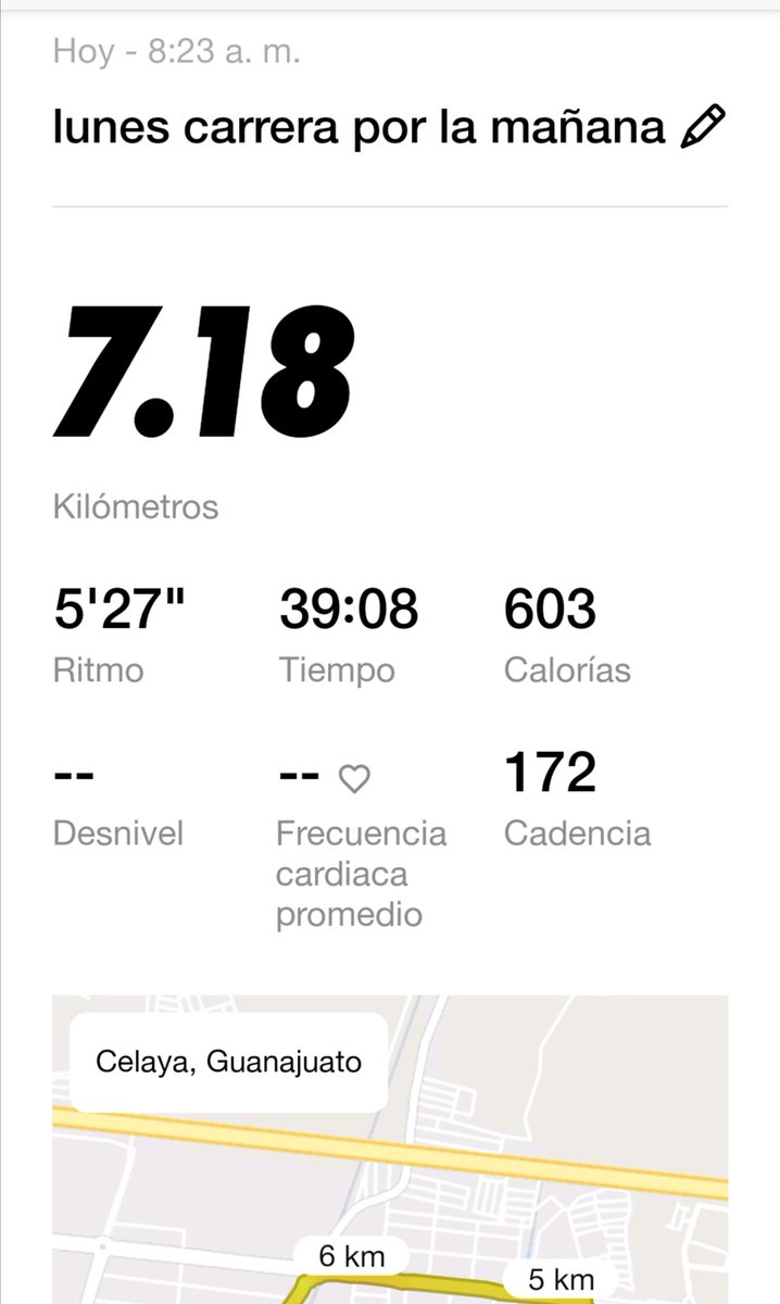 gtenorio78's tweet photo. Iniciando semanita... 🏃‍♂️😎💪😉@LoveRunSmile @totalrunning @CorrerMeHa @templorunner @EntreRunners @ComuniRunners @yoelegicorrer1 @ManicomioRunner @RunMX @CorroAMiPaso @AquiYaSeCorrio #running #run #runner #runners #NRC #Nike #nikerunclub #nikerunning #runningmode #RunningMan https://t.co/ItWbTylPOU