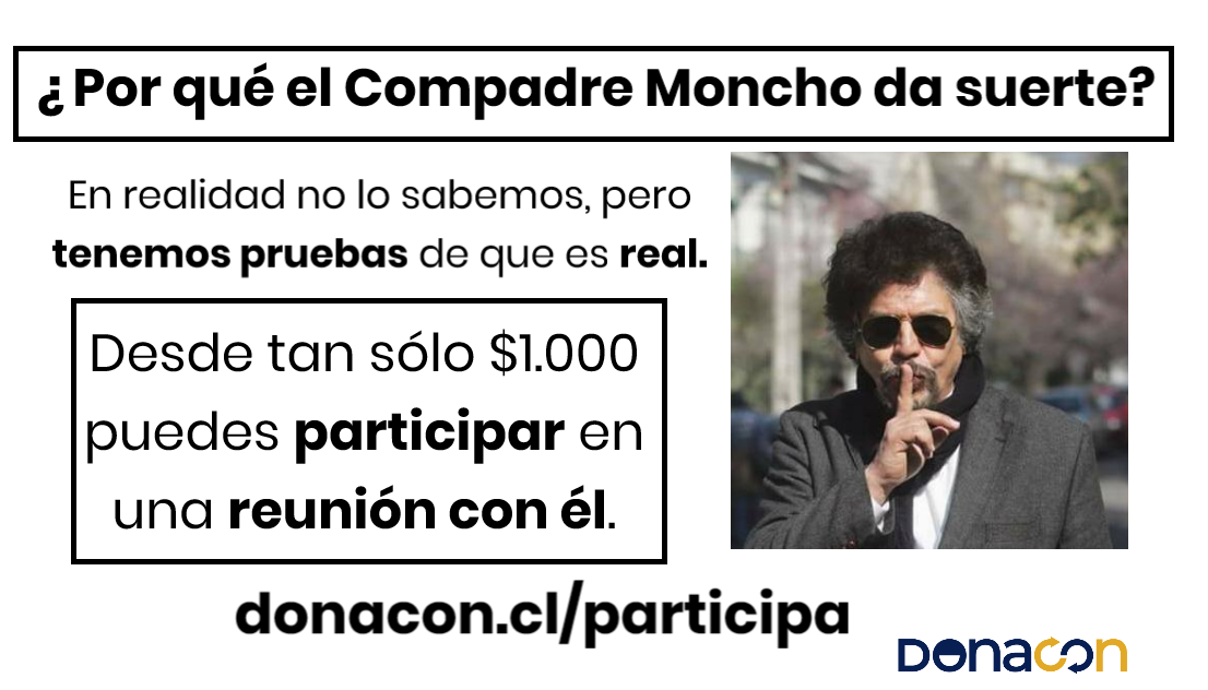 DonaCon_cl's tweet photo. A partir de $1.000 pesos puedes reunirte (virtualmente) con el Presidente Encargado y, junto con mejorar tu suerte, estarás ayudando a que la Fundación Prótesis 3D pueda mejorar la suerte de muchos ancianos y personal de la salud. 

https://t.co/P1i46WgtWv https://t.co/FMlFQNs1bW