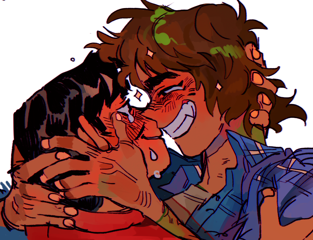 splatbones's tweet photo. unexpected developments... 💘💘 https://t.co/L0x9IWACjR