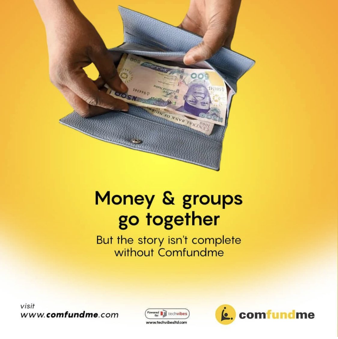 thepreshtalker's tweet photo. Money and groups go together but that story is not complete without ComFundMe. ComFundMe helps you track all your group contributions and keeps the record for life! Visit https://t.co/XN0rUmuRqS
.
.
@comfundme #money #moneymatters #comfundme #groupcollection https://t.co/pa14ZV3yWM