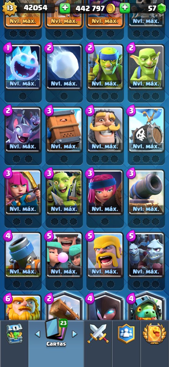 Vendo cuenta Clash Royale, se agradece difusión.