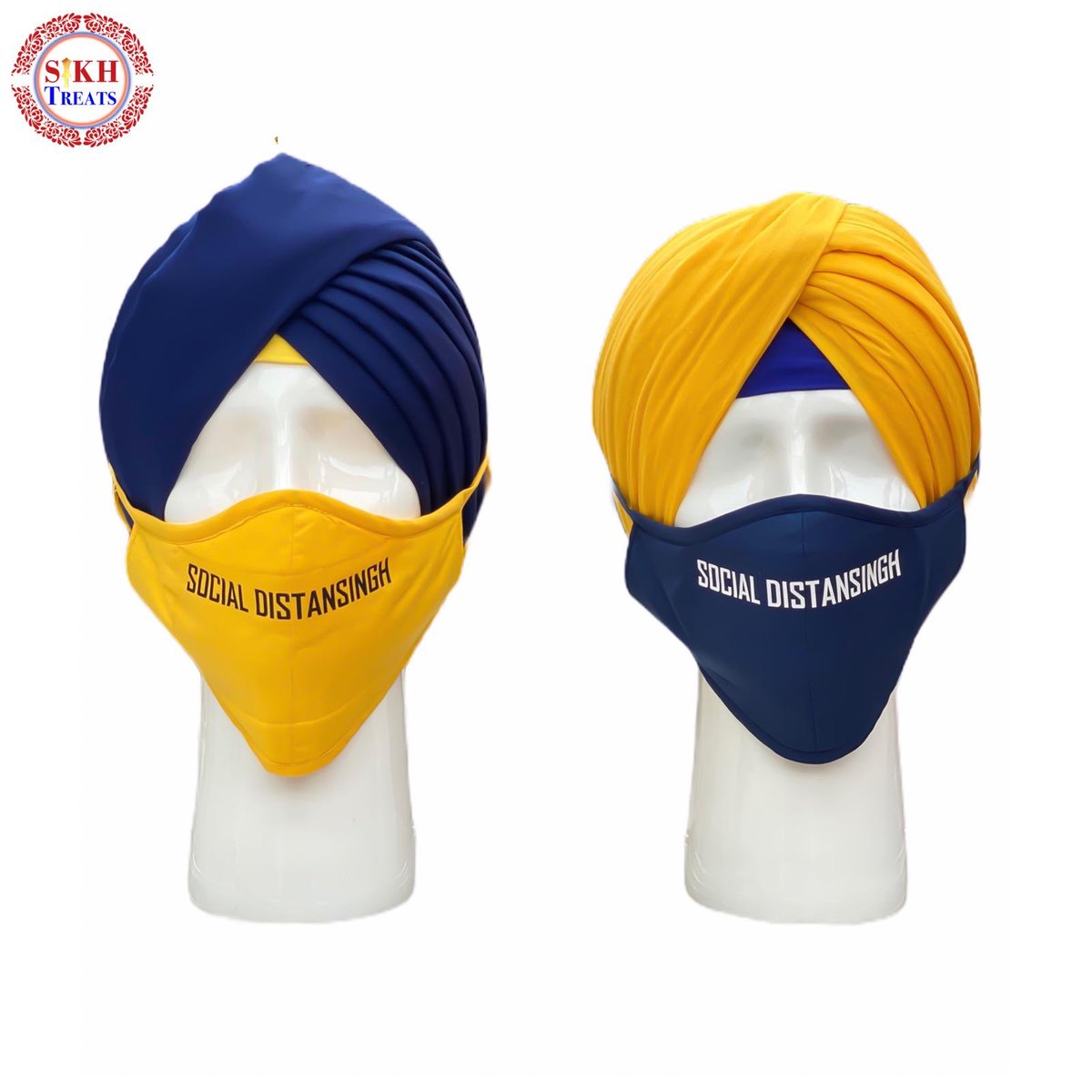 But very practical and easy to use for all. Very comfortable for all day use and not difficult to put on. Works for those with a turban and a beard! So here it is our design on the market to be sold for everyone to use. Please share widely.  https://www.sikhtreats.com/&nbsp; 3/4