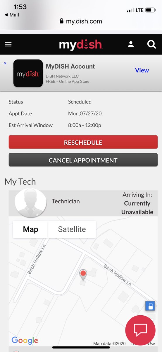 pfeffdaddy67's tweet photo. @dish_answers so here we go again... 8-12 window for the 3rd appointment for a simple upgrade... and nobody can give us an update... wait time to speak with an actual human is 21 minutes... solid work... https://t.co/OezHAe7XJe