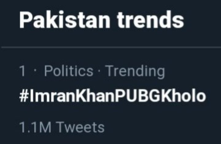 annshhaayy's tweet photo. All pubg lovers remember this day of PM imran khan that what he did with all youth of pakistan. This means that he does not care of youth of pakistan.He just care about his chair only!!!#imrankhanPUBGkolo @ImranKhanPTI 
#ImranKhanPUBGKholo https://t.co/6lDWrizfq1