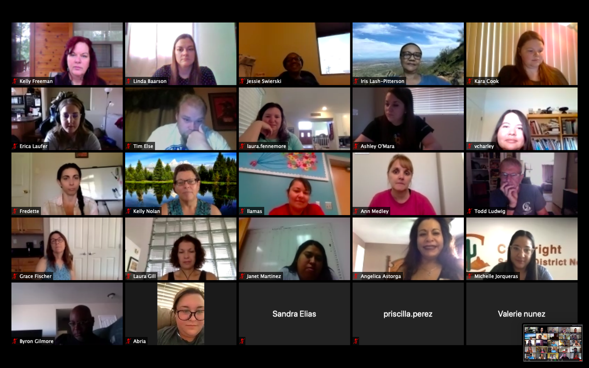 GLDDbacks's tweet photo. What a fun morning seeing all of our GLD Staff! Though we cannot be in the same room...we still know how to make it fun! #GLDIsThePlaceToBe #OneTeamUnaFamilia #WeAreFamilyIGotAllMyDbacksWithMe! https://t.co/RSl8W5tAbt