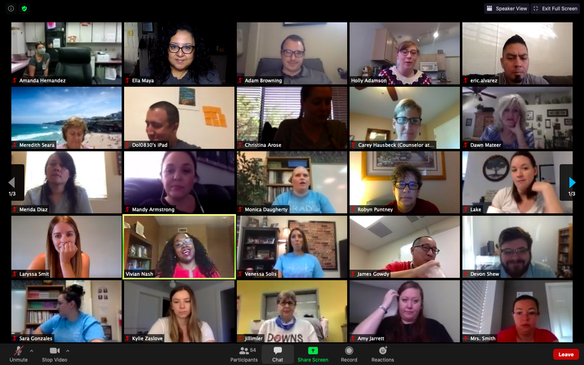 GLDDbacks's tweet photo. What a fun morning seeing all of our GLD Staff! Though we cannot be in the same room...we still know how to make it fun! #GLDIsThePlaceToBe #OneTeamUnaFamilia #WeAreFamilyIGotAllMyDbacksWithMe! https://t.co/RSl8W5tAbt