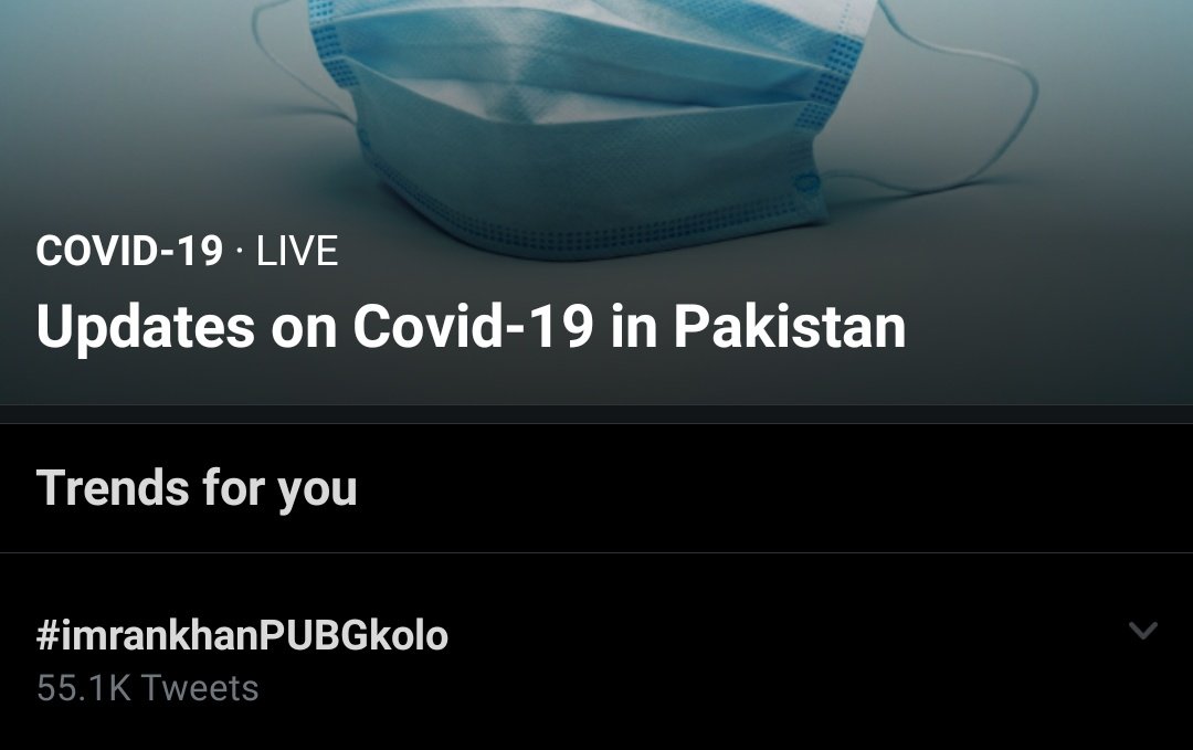Aatir45822523's tweet photo. Wtf is this. It was over 1M+ tweets &amp; now there is 55k only. Afsos k sath khena parh rha ha lant ho. Tum sab py @PTAofficialpk  block krne sy kuch nai milega here we are going to make it again💪 ruk saku to ruk lo @ImranKhanPTI
#ImranKhanPUBGKholo https://t.co/fU5SlI0qSX