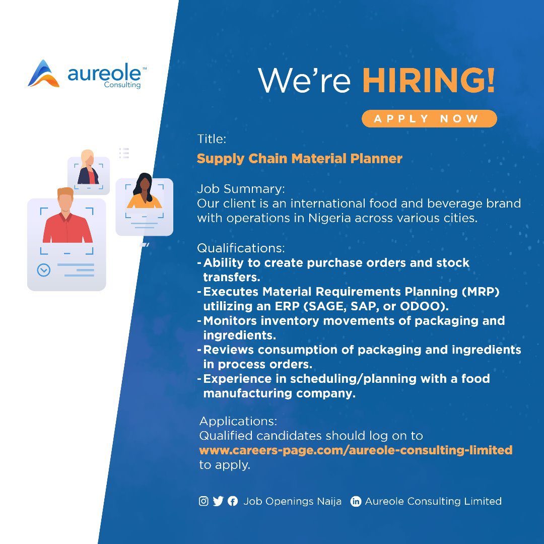 job_openings_ng's tweet photo. Job vacancy available ๐๐ป๐๐ป
-
-
#employmentopportunities #graduate #recruiter #vacancy #HRmadam #coronavirus #bbnaijialockdown #MondayMotivaton https://t.co/0znMGUadEi