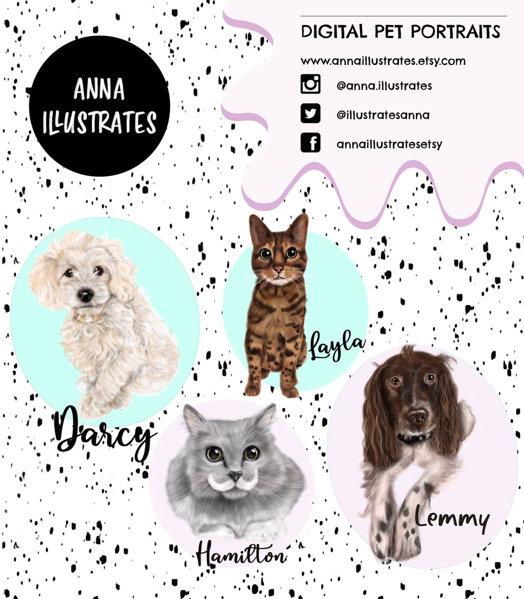 Please share with anyone that would be interested 💞🐶🐱 etsy.me/32KUgSI
#petportraits #digitalpetportrait #dogsoftwitter #CatsOfTwitter