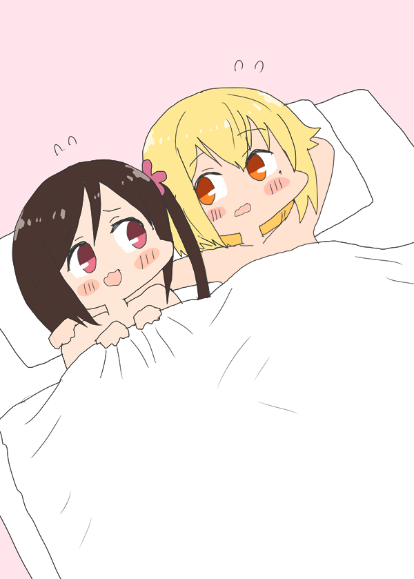 「距離感がつかめず友達を越えてしまったぼっちちゃんとなこちゃん 」|明日葉トモロウ/ダービーガールズ８【C-33】のイラスト