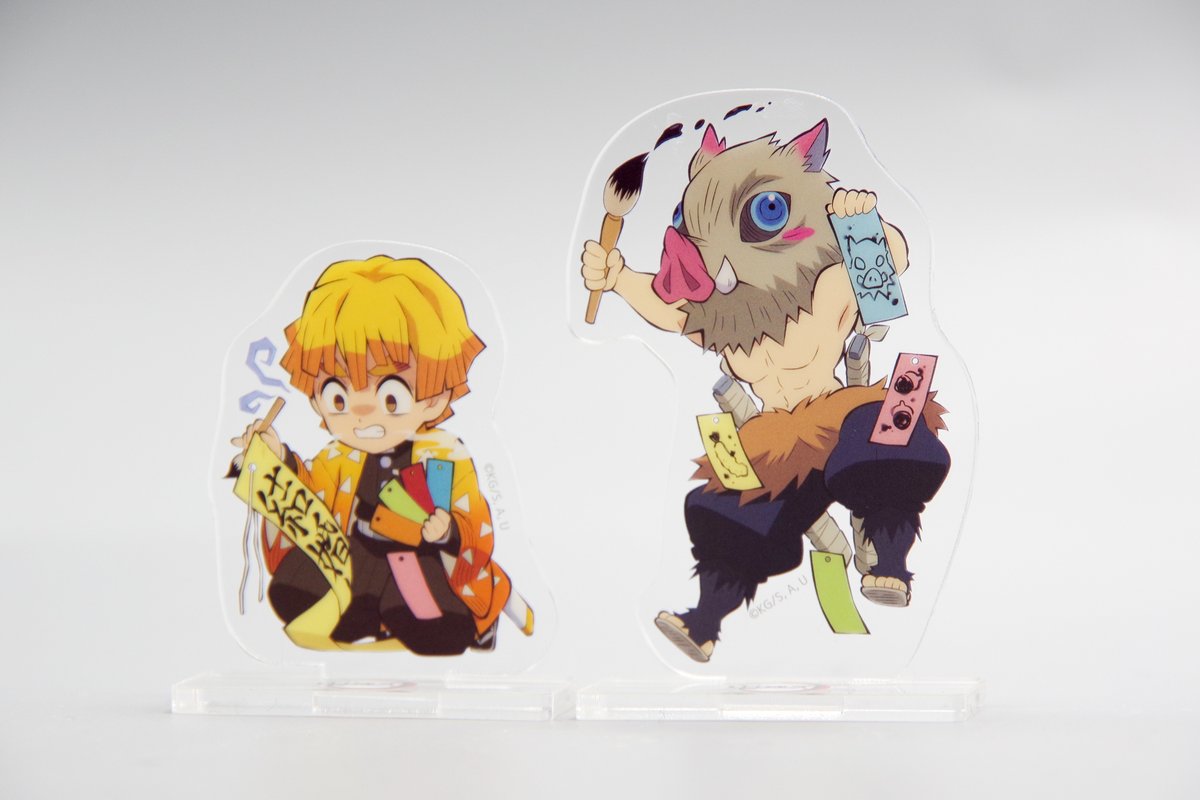 Ufotable Sur Twitter 七夕の描き下ろしイラストグッズ より キャラクターごとにご紹介 それぞれの個性あふれる願いを短冊に託す 善逸と伊之助 七夕書き下ろしイラストグッズは本日23 59まで 受注受付となっております T Co Ryujjzanhi T Co