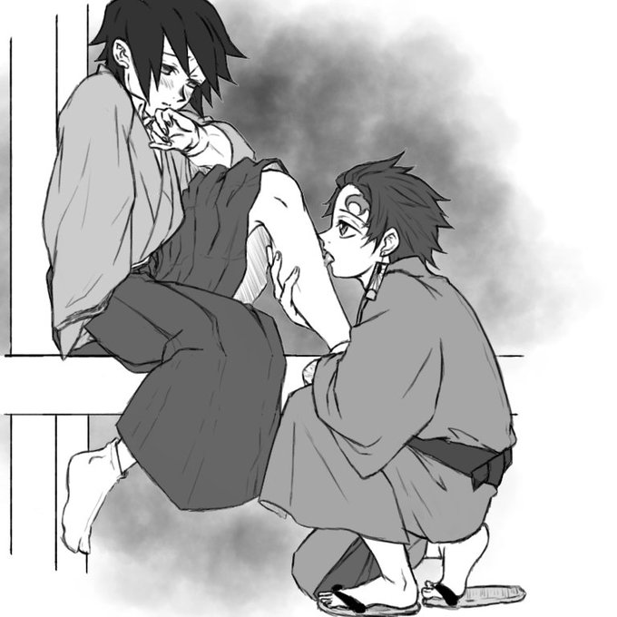 炭義
※本誌内容含む

脛へのキスは、相手への服従

かまどくん、それキスやない。舐めてる舐めてる。

昨日頭痛と闘いながら描いた
なんちゃって雰囲気絵。寝ます。 